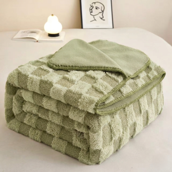 Luxury Thermal Blanket Green