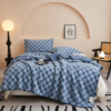 Luxury Thermal Blanket Blue